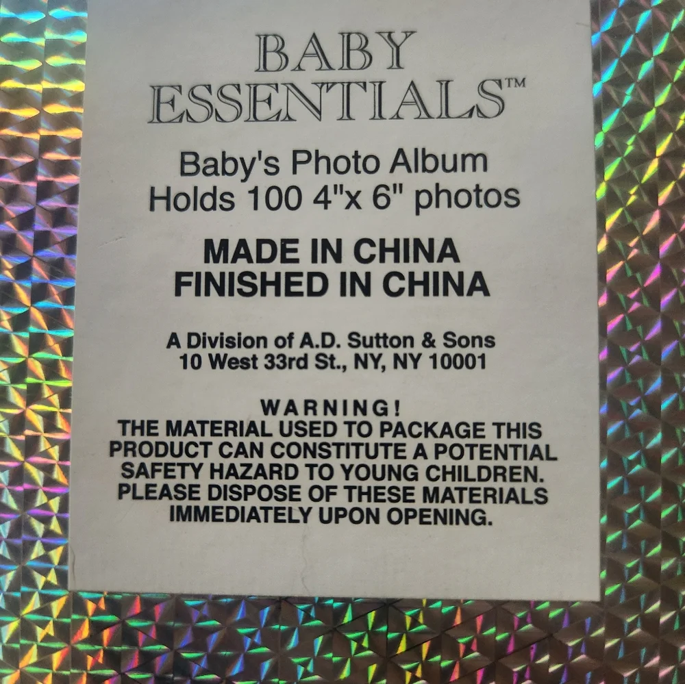 Baby Photo ALBUM - Picture 2 of 3